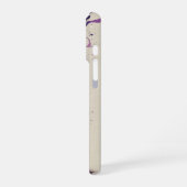 うちはマダラ - シネマティック水彩画 iPhoneケース (左側面)