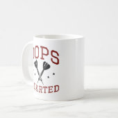 うっかりダートした コーヒーマグカップ (正面左)