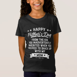 うっかり子供から父の日が幸せ Tシャツ