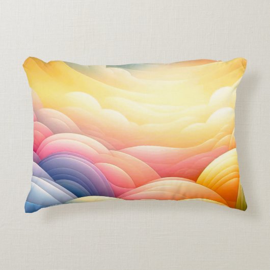 うっそうと思った夢の色で平和に アクセントクッション (正面)