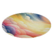 うっそうと思った夢の色で平和に カッティングボード (角)