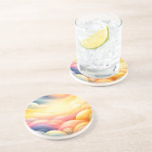 うっそうと思った夢の色で平和に コースター (側面)