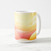 うっそうと思った夢の色で平和に コーヒーマグカップ (正面右)