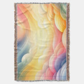 うっそうと思った夢の色で平和に スローブランケット (正面縦)