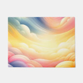 うっそうと思った夢の色で平和に ドアマット (正面)