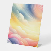 うっそうと思った夢の色で平和に 台座サイン (正面)