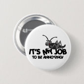 うっとうしいクリケット 缶バッジ (正面&裏面)