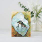 うっとうしい蚊の夏の喜び ポストカード (スタンド正面)