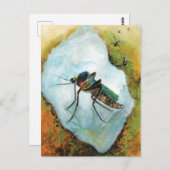 うっとうしい蚊の夏の喜び ポストカード (正面/裏面)