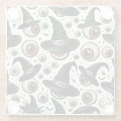 うっとりした目 ガラスコースター (裏面)