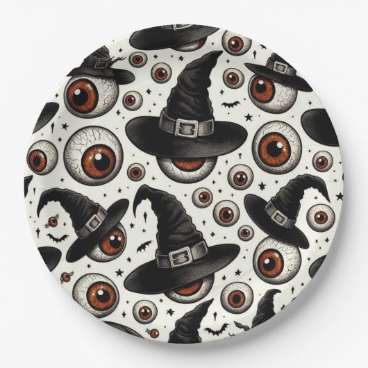 うっとりした目 ペーパープレート (正面)