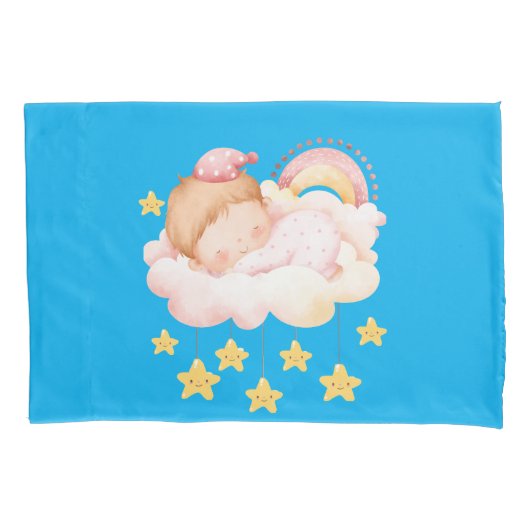 うっとりした眠り 枕カバー (正面)