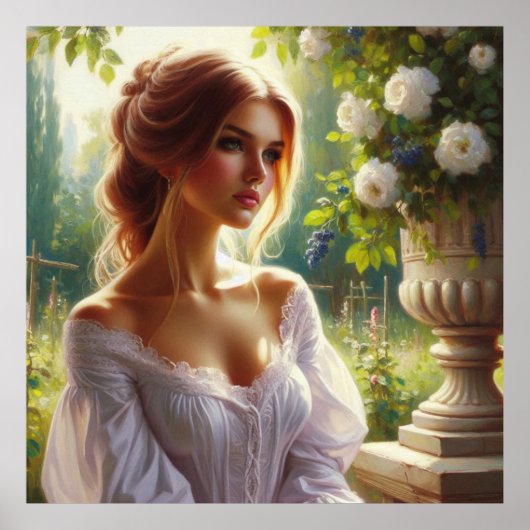 うっとりした表情 ポスター (正面)