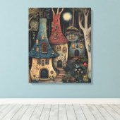 うっとりするような森 キャンバスプリント (インサイチュ (ウッドフロア))