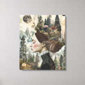 うっとりするような森 キャンバスプリント (正面)