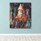 うっとりするような森 キャンバスプリント (インサイチュ (ウッドフロア))