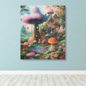 うっとりするような森 キャンバスプリント (インサイチュ (ウッドフロア))