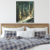 うっとりするような森 キャンバスプリント (インサイチュ (寝室))