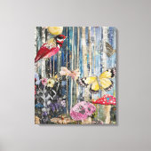 うっとりするような森 キャンバスプリント (正面)