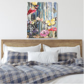 うっとりするような森 キャンバスプリント (インサイチュ (寝室))