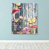 うっとりするような森 キャンバスプリント (インサイチュ (ウッドフロア))