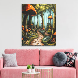 うっとりするような森 キャンバスプリント