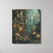 うっとりするような森 キャンバスプリント (正面)