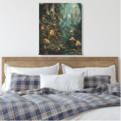 うっとりするような森 キャンバスプリント (インサイチュ (寝室))