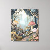 うっとりするような森 キャンバスプリント (正面)