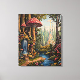 うっとりするような森 キャンバスプリント