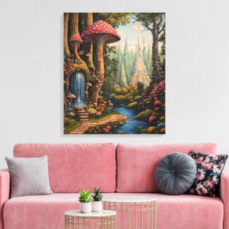 うっとりするような森 キャンバスプリント