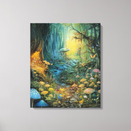 うっとりするような森 キャンバスプリント