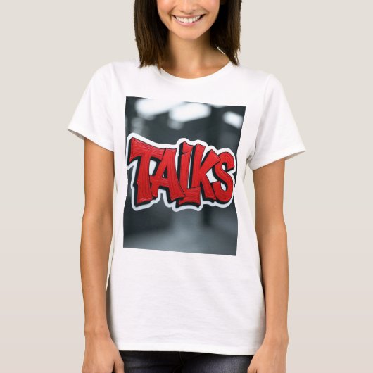 うっとりとした水色Tシャツ Tシャツ (正面)