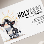 うっひゃー １歳の誕生日だ！ 招待状