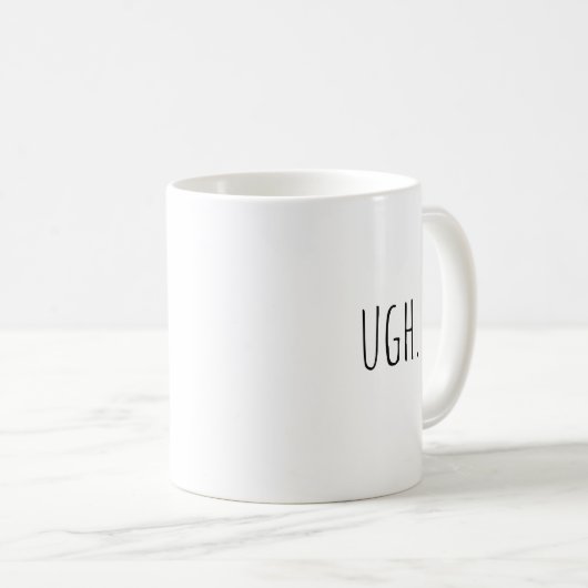 うっマグ。コーヒーマグおもしろい、コーヒーマグ コーヒーマグカップ (正面右)