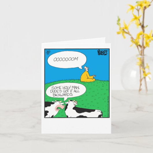 うっーっ! カード (黄色い花)