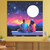 うっ血夫婦 キャンバスプリント (インサイチュ (リビング))