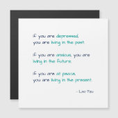 うつ不安アットピースライフ引用文マグネットカード (正面/裏面)