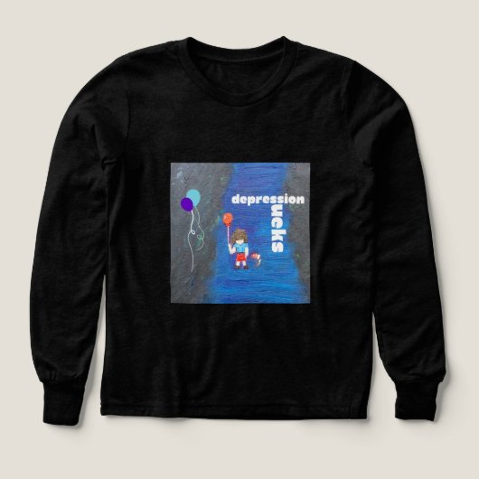 うつ吸病プルオーバー (デザイン正面)