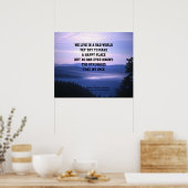 うつ病と悲しみ ポスター (キッチン)