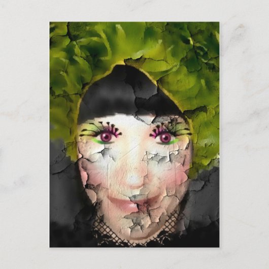 うつ病はがき ポストカード (正面)