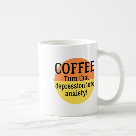 うつ病を不安に変えるおもしろい精神療法 コーヒーマグカップ (右)