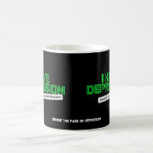 うつ病ネオンブラック平原CTFODマグカップを持っている コーヒーマグカップ (中央)