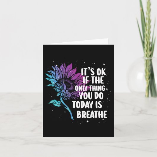 うつ病認識度自殺防止5 カード (正面)