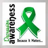 うつ病認識度5 ポスター (正面)