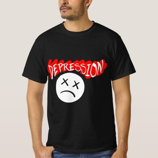 うつ病 Tシャツ (正面)