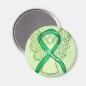 うつ認識度リボンエンジェルアートマグネット マグネット (正面/裏面)