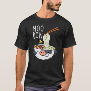 うどんの面白いダークBG Tシャツ