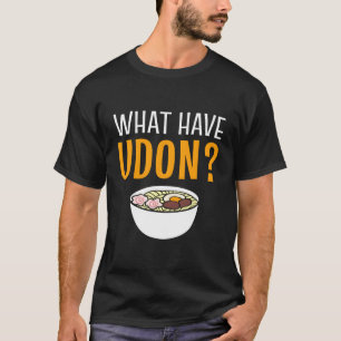 うどん好き食品評論家 Tシャツ
