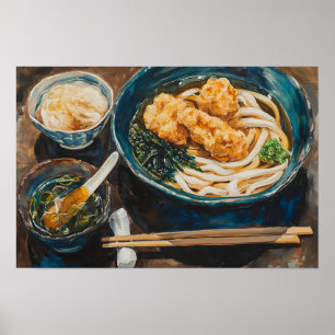 うどん ポスター